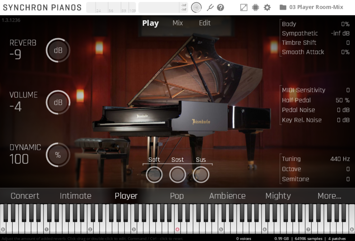 Vienna Symphonic Library (VSL) Synchron Bösendorfer Imperial (Standard)
